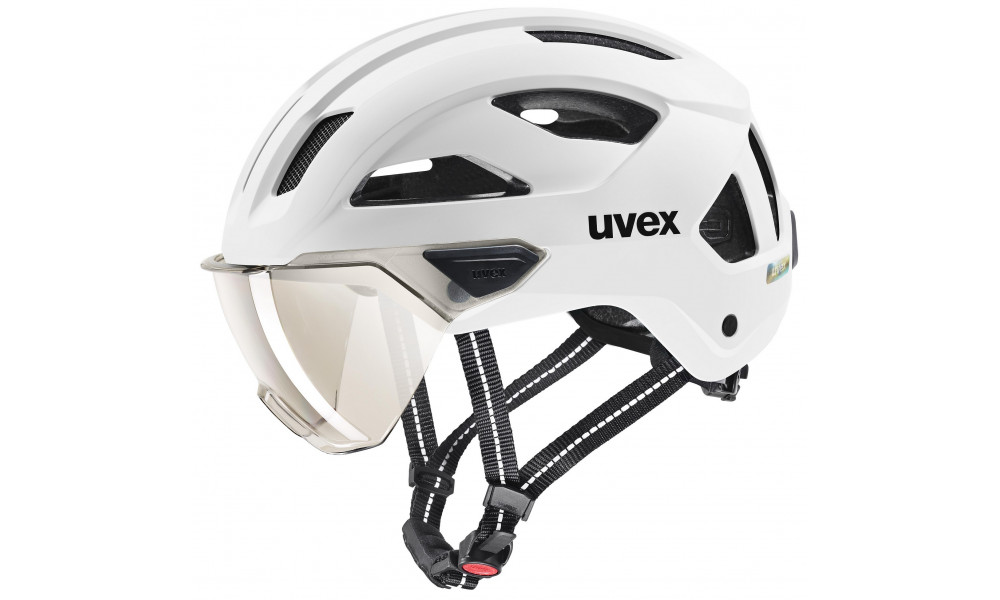 Kiivri Uvex stride visor white matt - 1