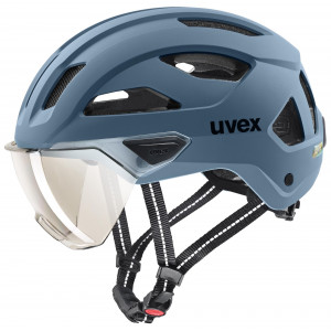 Kiivri Uvex stride visor stone blue matt
