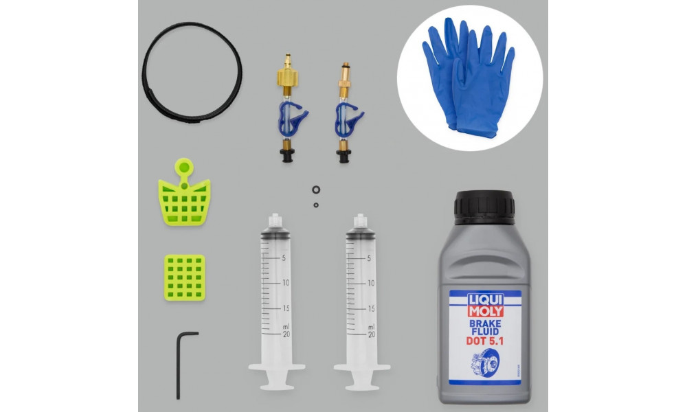 Veritsema komplekt Bleedkit PREMIUM EDGE DOT (Sram) - 1