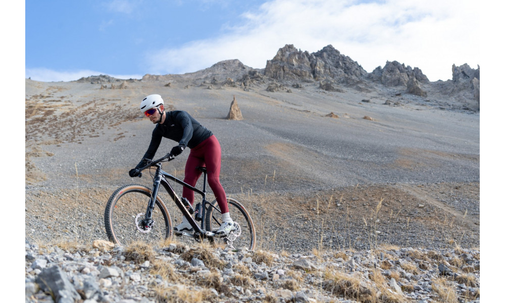 Rattapüksid koos traksidega Northwave Extreme Pro MS red cabernet - 7