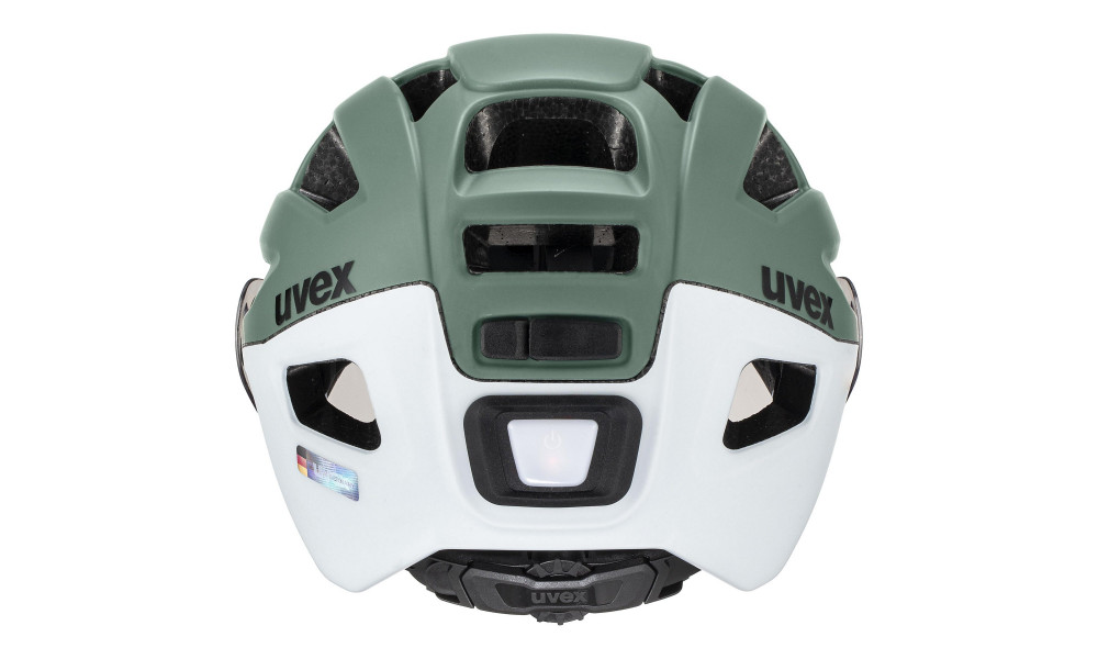 Kiivri Uvex finale visor V moss green-cloud matt - 3
