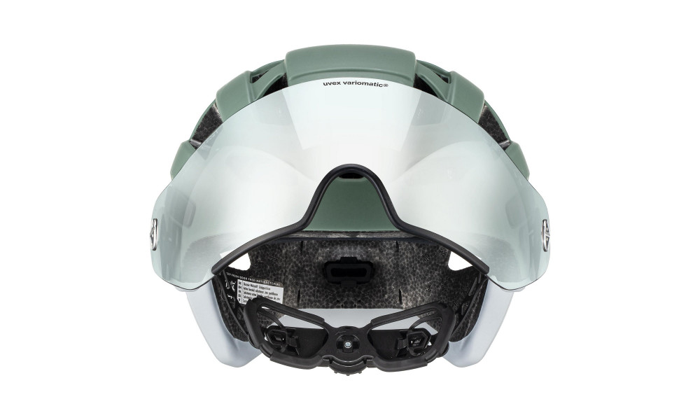 Kiivri Uvex finale visor V moss green-cloud matt - 5