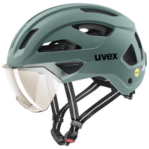 Kiivri Uvex stride visor MIPS sage green matt