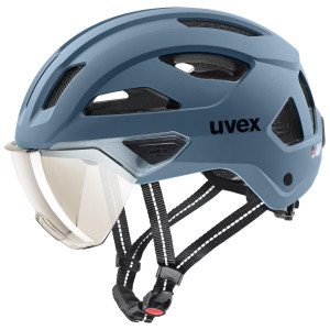 Kiivri Uvex stride visor stone blue matt