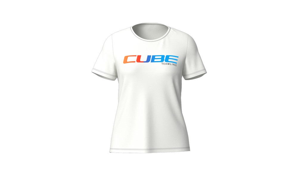 T-särk Cube Organic WS Teamline white - 1