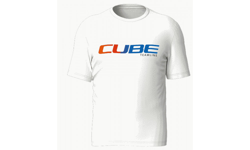 T-särk Cube Organic Teamline white - 1