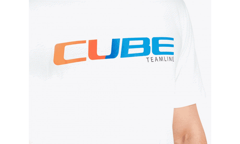T-särk Cube Organic Teamline white - 4