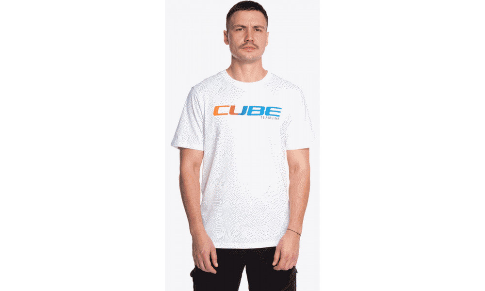 T-särk Cube Organic Teamline white - 5