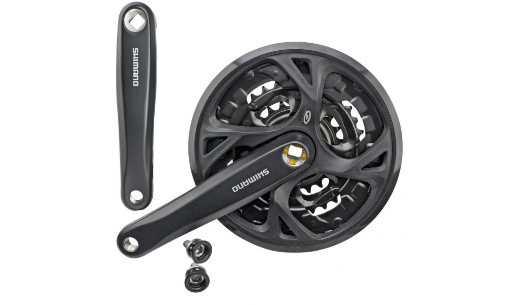Vändad Shimano ALTUS FC-M371-44T 175MM 9-speed black 