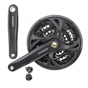 Vändad Shimano ALTUS FC-M371-48T 175MM 9-speed black