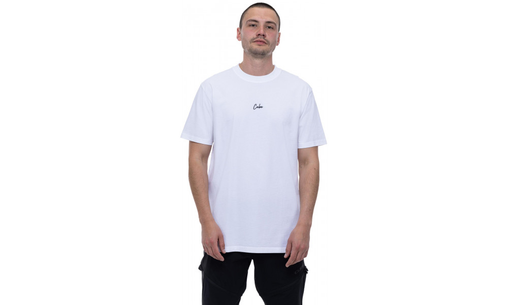 T-särk Cube Organic Script GTY Fit white - 3