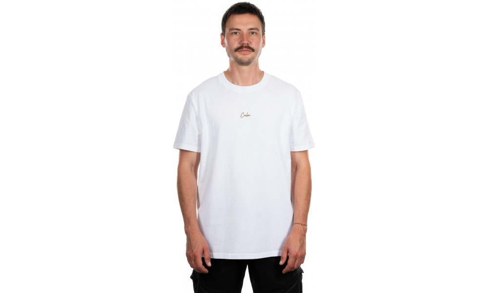 T-särk Cube Organic Script GTY Fit V2 white - 3