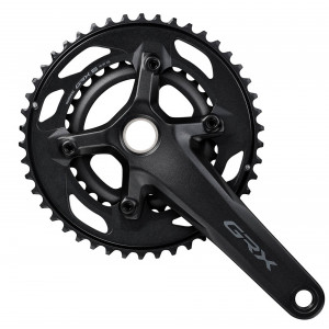 Vändad Shimano GRX FC-RX610-2 12-speed 46x30T