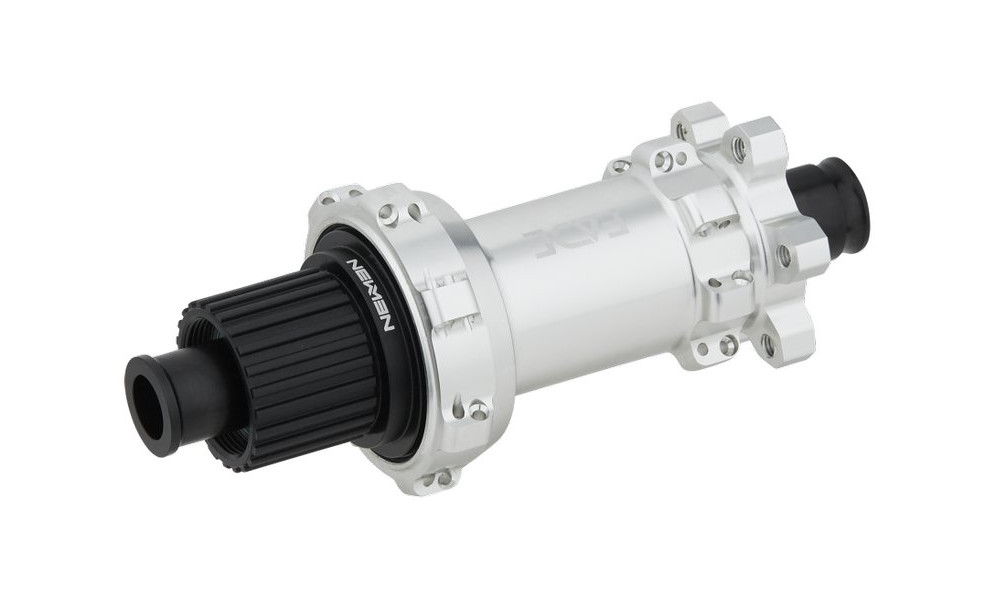 Tagarumm NEWMEN Fade MTB 12x148 SP 6-bolt 28H MicroSpline silver - 1