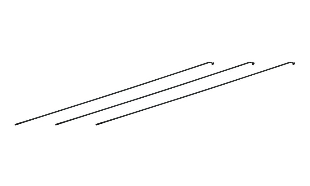 Kodarad NEWMEN Race black steel J-bend 264mm with nipples (3 tk.) - 1