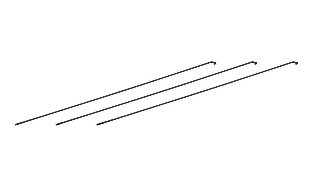 Kodarad NEWMEN Race black steel J-bend 282mm with nipples (3 tk.) - 1