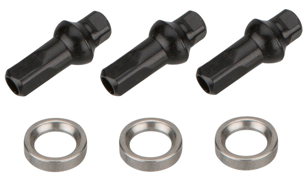 Kodarad NEWMEN Race black steel SP 260mm with nipples (3 tk.) - 2