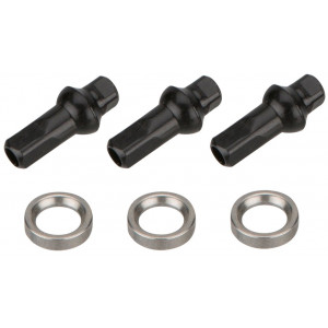 Kodarad NEWMEN Race black steel SP 274mm with nipples (3 tk.)