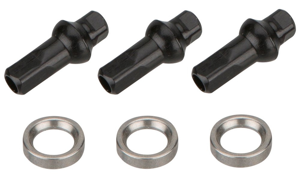 Kodarad NEWMEN Race black steel SP 276mm with nipples (3 tk.) - 2