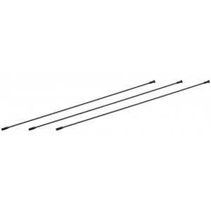 Kodarad NEWMEN VONOA Carbon round 303mm with nipples (3 tk.)