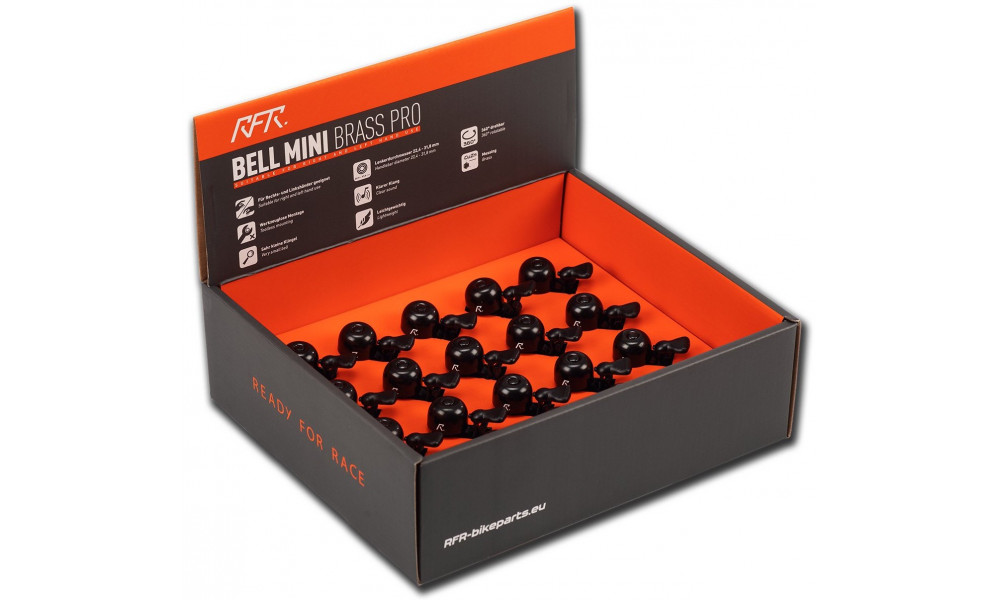 Rattakell RFR Mini Brass Pro black'n'white box (20 tk.) - 1