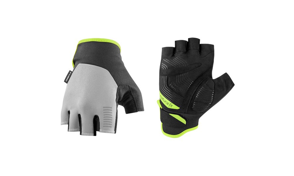 Gloves Cube Short X NF grey'n'yellow - 1