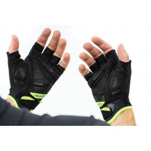 Gloves Cube Short X NF grey'n'yellow