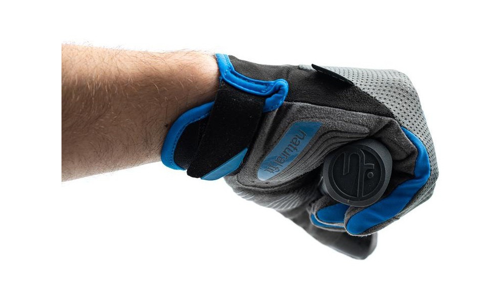 Gloves Cube Long X NF grey'n'blue - 3