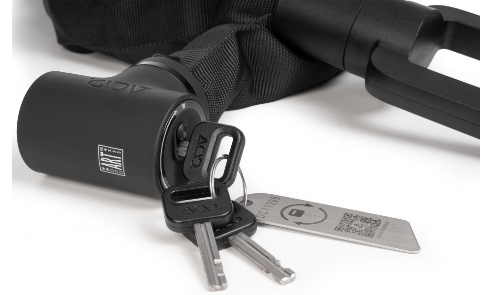 Lukk ACID chain Solid Pro K120 Cargo 8x1200mm black - 3