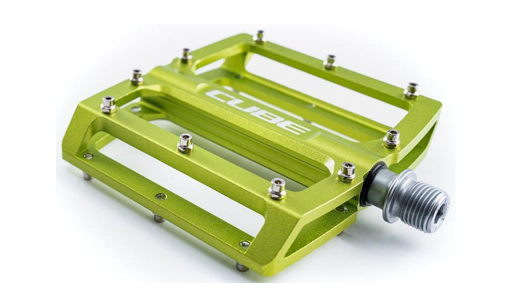 Pedals Cube All Mountain Alu green - 2