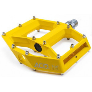 Pedaalid ACID Flat A3-ZP R Alu yellow