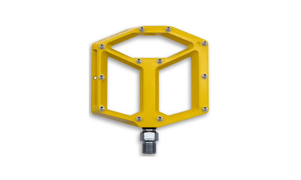 Pedaalid ACID Flat A3-ZP R Alu yellow - 4
