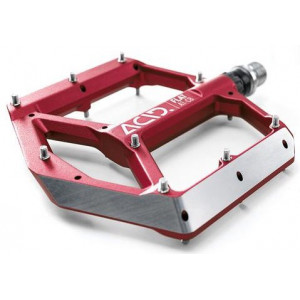 Pedaalid ACID Flat A1-CB Alu red