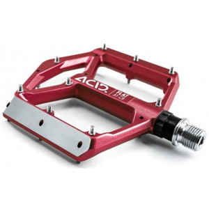 Pedaalid ACID Flat A1-CB Alu red
