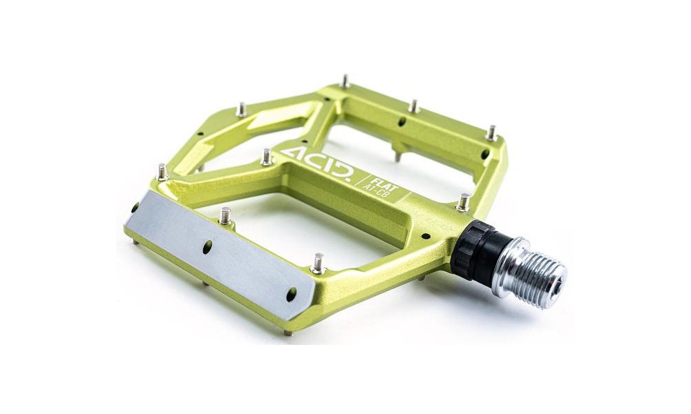 Pedaalid ACID Flat A1-CB Alu green - 2