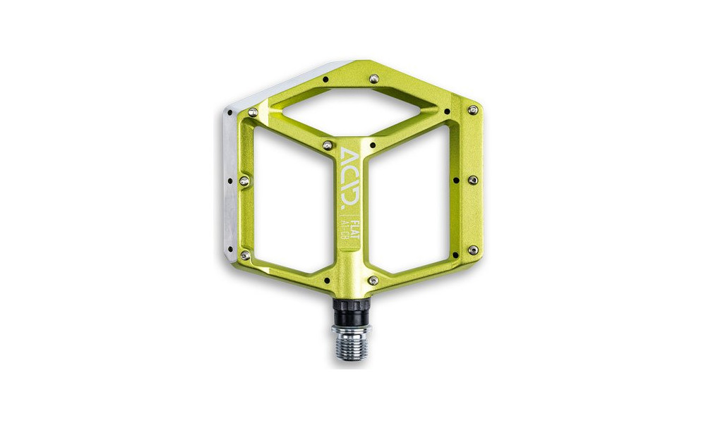 Pedaalid ACID Flat A1-CB Alu green - 4