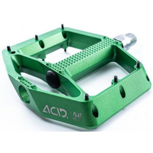 Pedaalid ACID Flat A3-ZP Alu green