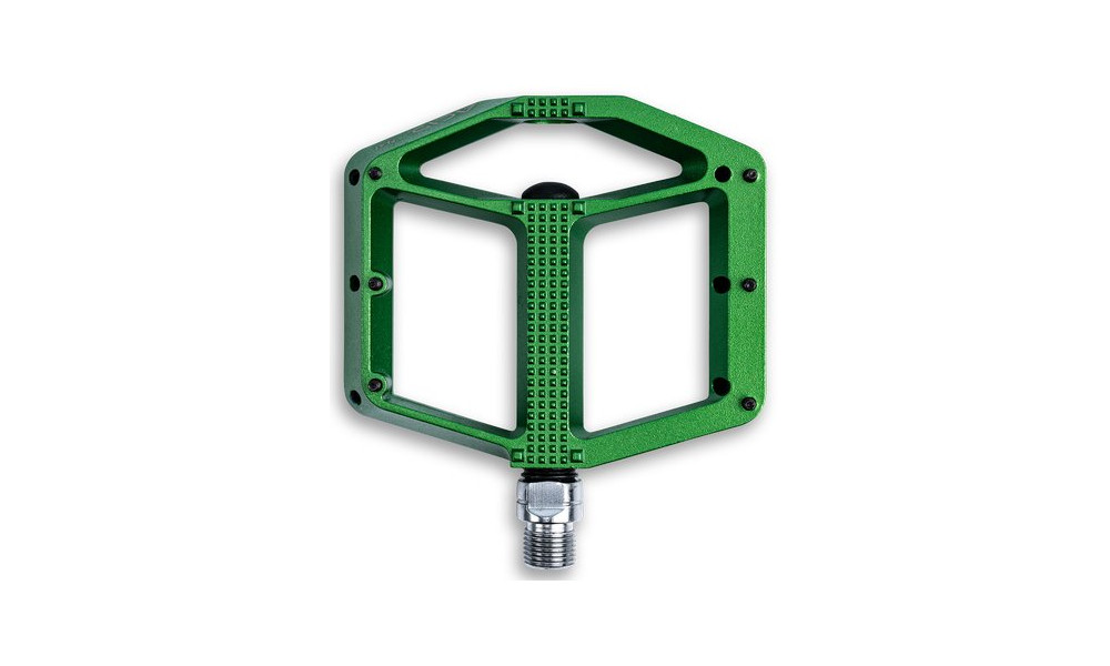 Pedaalid ACID Flat A3-ZP Alu green - 4