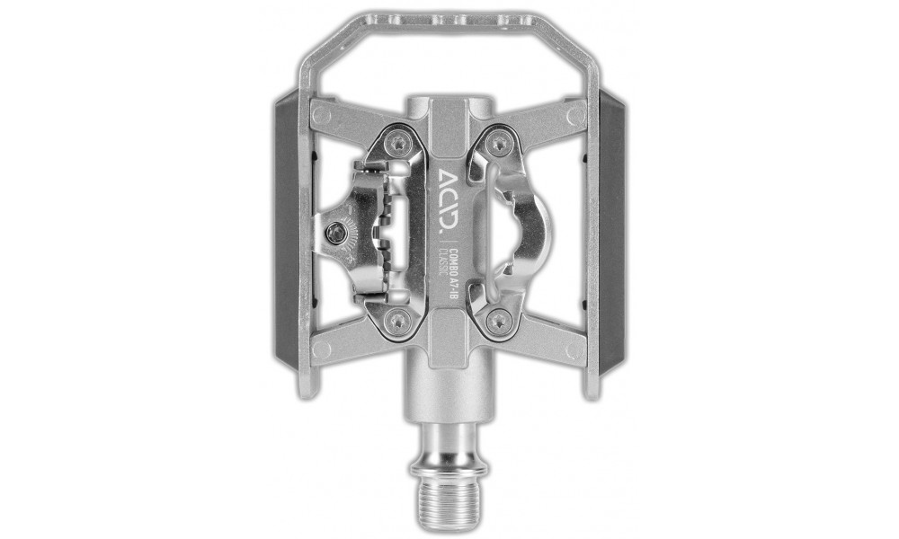 Pedaalid ACID Combo A7-IB Classic Alu silver - 1