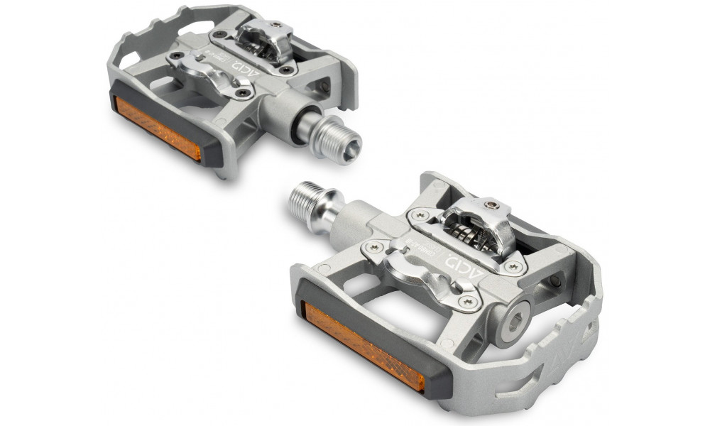 Pedaalid ACID Combo A7-IB Classic Alu silver - 5