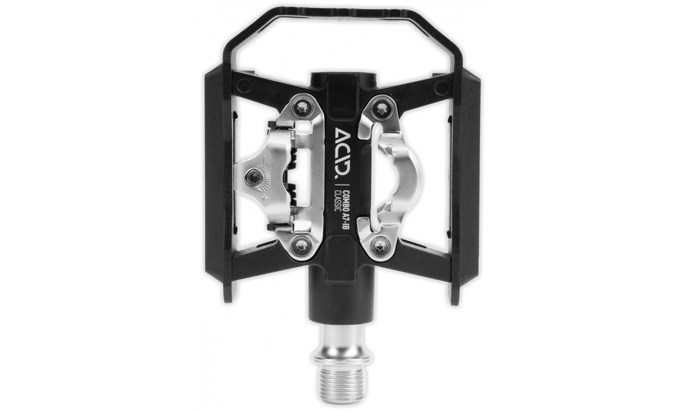 Pedaalid ACID Combo A7-IB Classic Alu black - 1