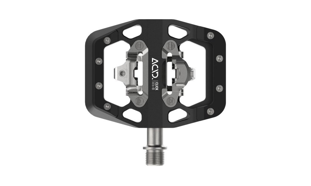Pedaalid ACID Click A16-IB Alu black 