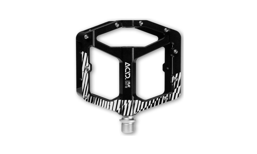 Pedaalid ACID Flat A17-IB Alu black 