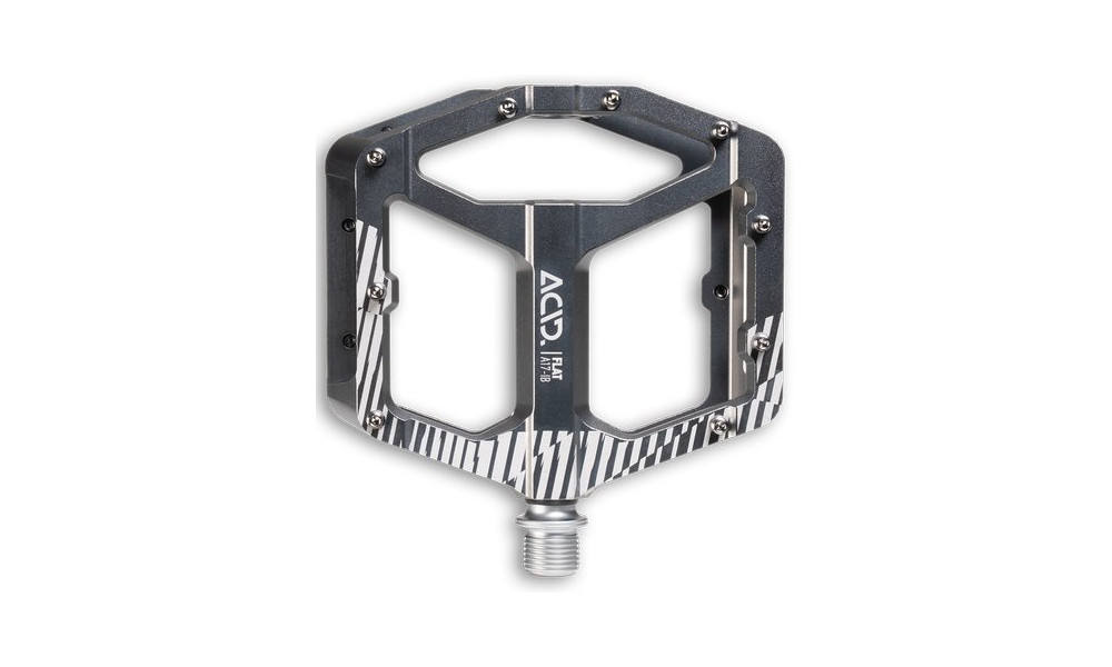 Pedaalid ACID Flat A17-IB Alu silver 