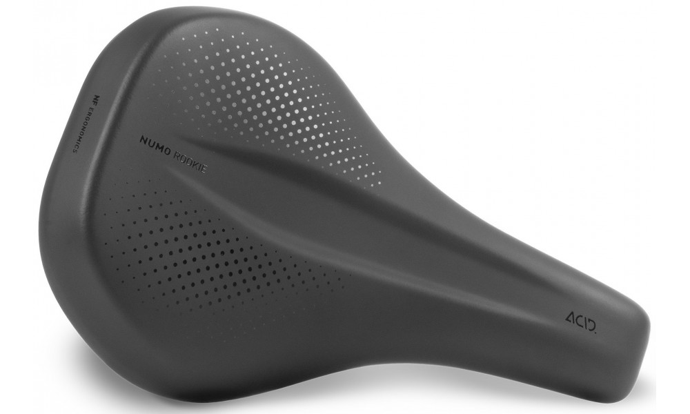 Sadul ACID Numo Rookie 198x125mm with seat post 25.4x230mm - 1