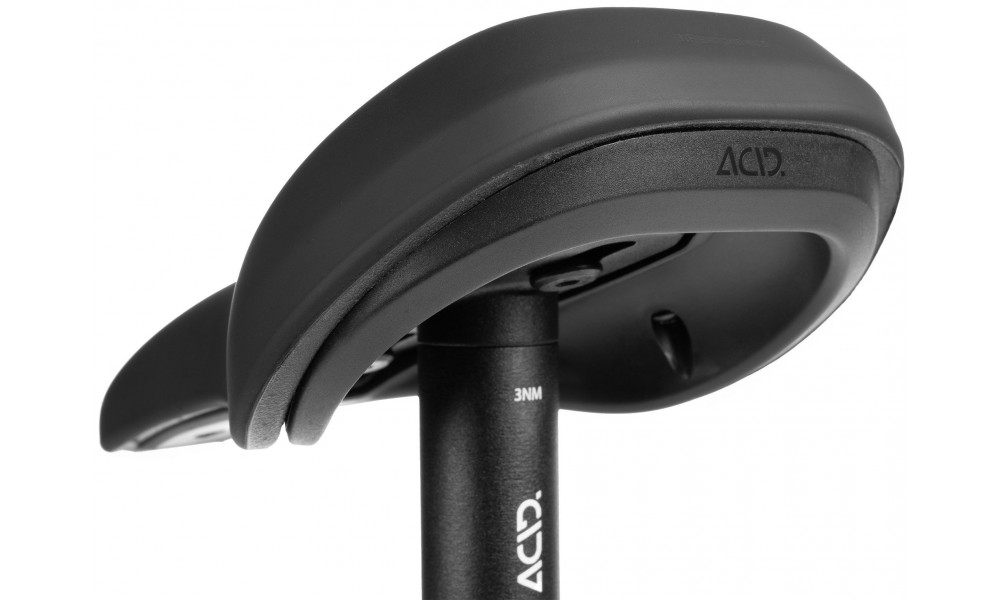 Sadul ACID Numo Rookie 198x125mm with seat post 25.4x230mm - 4
