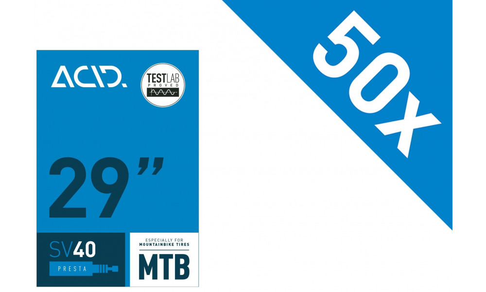 Sisekumm 29" ACID MTB SV 40mm 50/62-622 Workshop (50 pcs.) 