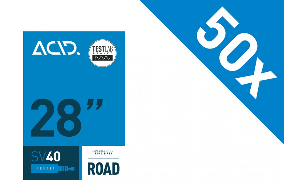 Sisekumm 28" ACID Road SV 40mm 18-622/23-630 Workshop (50 pcs.) 