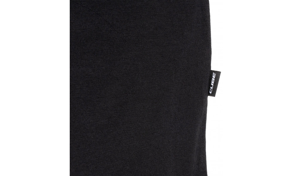 T-Shirt Cube Organic Embossed GTY Fit black - 5