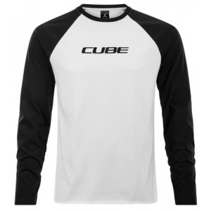 Jersey Cube Organic Longsleeve black'n'white